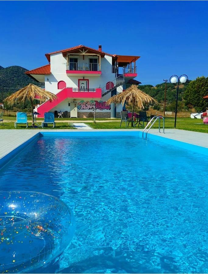 Ferienwohnung Vigla House Sykia Exterior foto